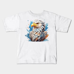 Empowered Eagle: A Symbol of Strength and Freedom Kids T-Shirt